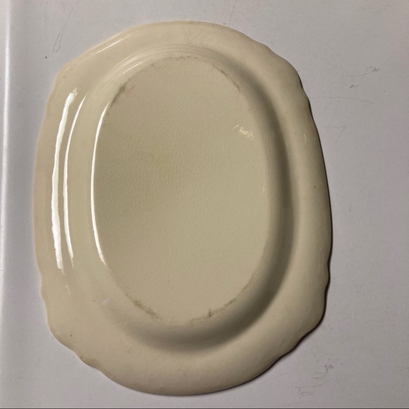 Vintage Oval Floral Serving Plate - Picture 2 of 11